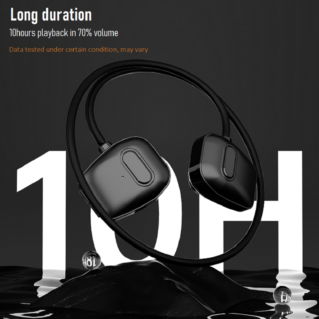 PT STAR – Transformable Bone Conduction Headphone | 15g Ultra Light | PU Driver Bass | 32GB IP68 8