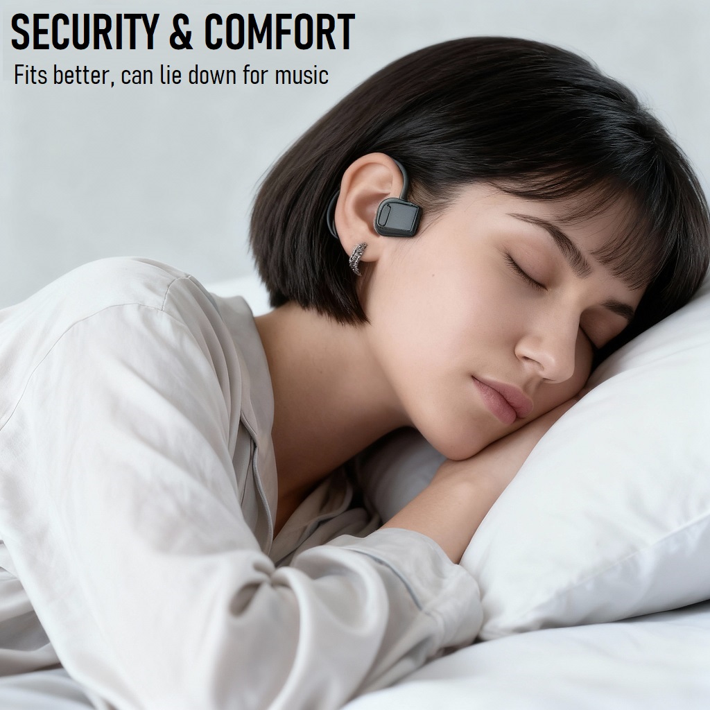 PT STAR – Transformable Bone Conduction Headphone | 15g Ultra Light | PU Driver Bass | 32GB IP68 4