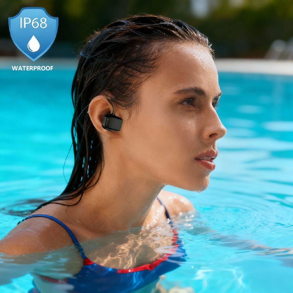 PT STAR – Transformable Bone Conduction Headphone | 15g Ultra Light | PU Driver Bass | 32GB IP68 5