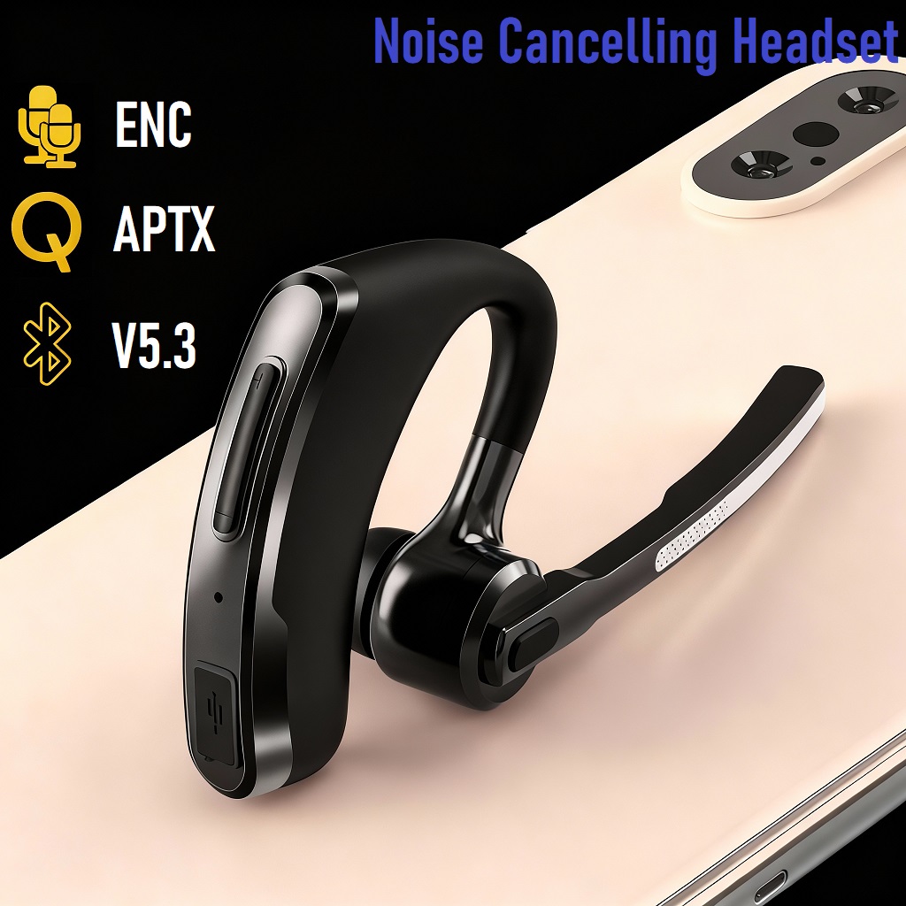 P8C – Dual Mic ENC Noise Cancelling Headset | Qualcomm Aptx | Bluetooth 5.3 | 36dB ENC 2