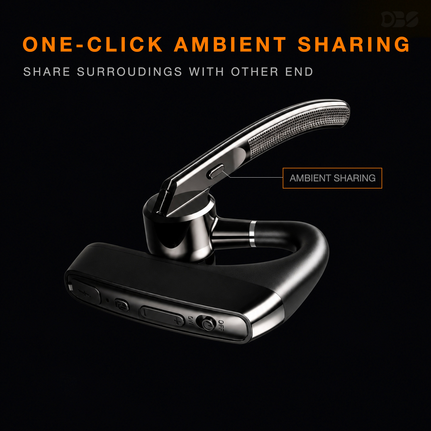 V8H Heavy-Duty Industry DNN AI Noise Cancelling Headset (8 Hours Talk Time) 6