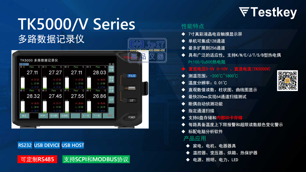 多路数据记录仪