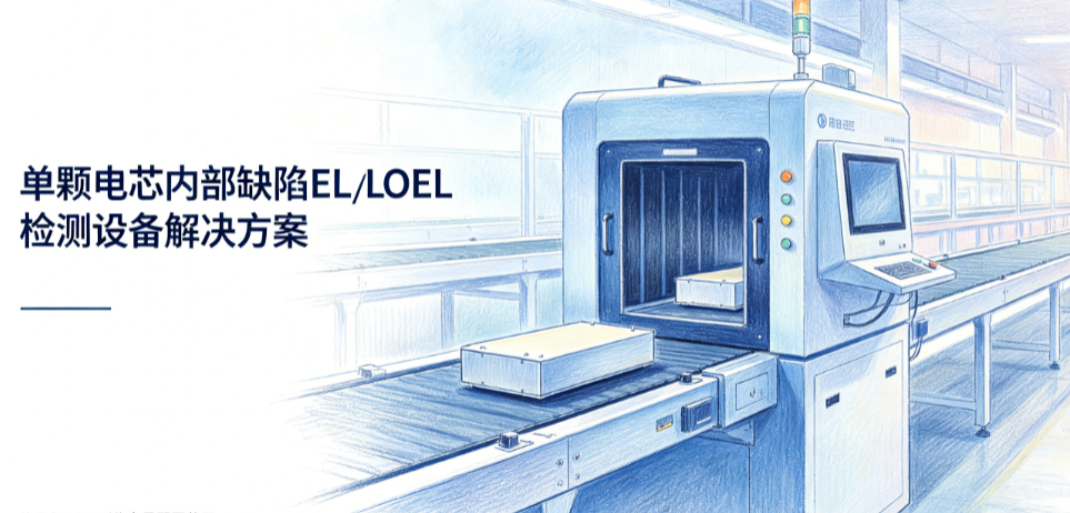 锂离子电芯电致发光（EL）内部缺陷检测设备，电芯 OEL 检测设备