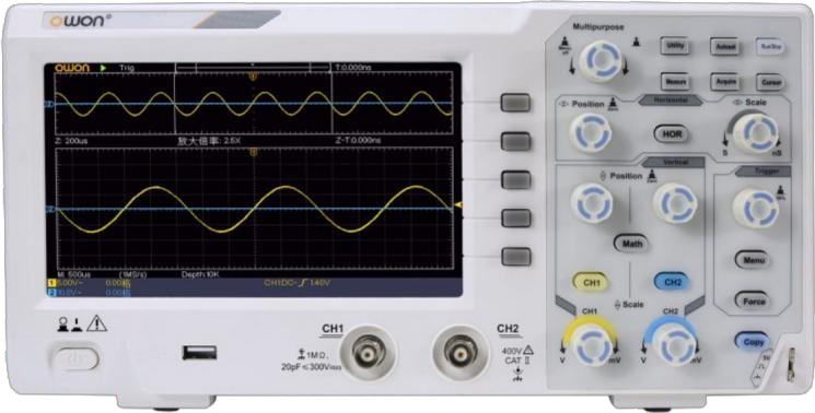 NDS1000S 第三代经济数字示波器