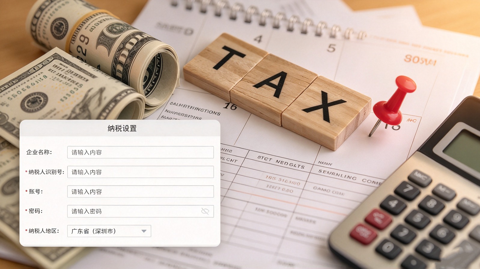 一键报税，省心省力